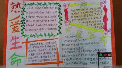 珍惜生命的构图