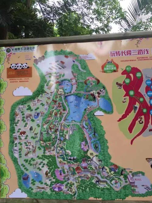 长隆野生动物园组成