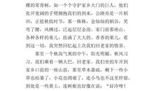 二年级写景作文