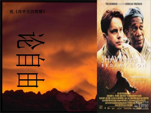 肖申克的救赎电影评论