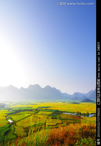 夏季田园风光组成