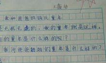 童年的记忆作文