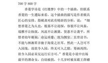 红楼梦读后感言