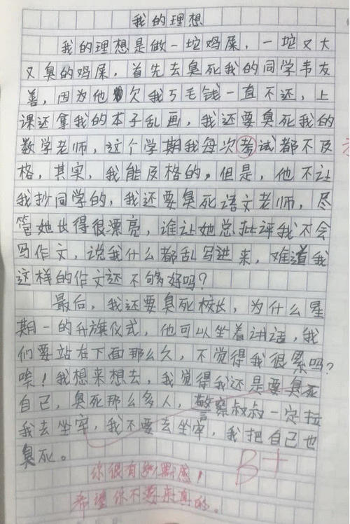 母亲的笑声作文