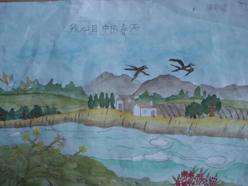 我心中500字的春天
