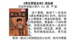 男生贾里全传读后感