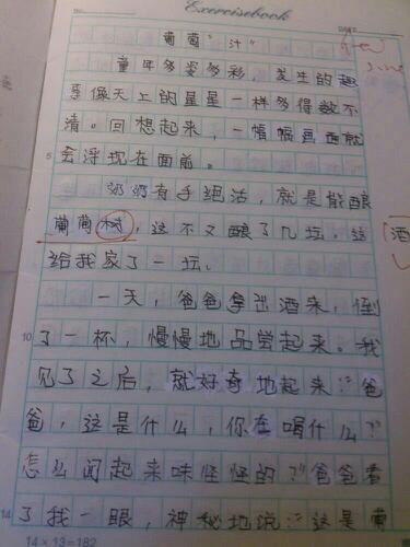 童年记忆600字