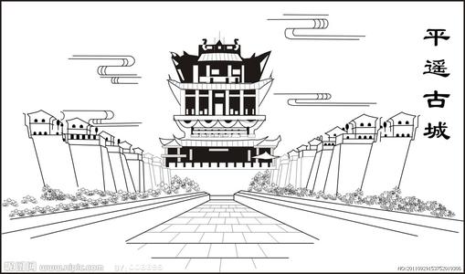平遥古城的组成