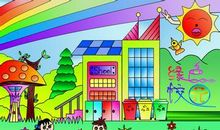 描写春天的校园