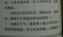 感动的事小学作文