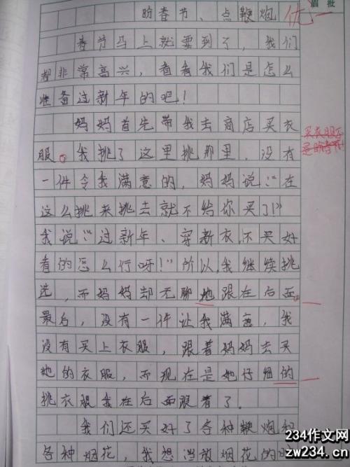 我的同桌500字