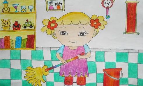 我为妈妈做家务