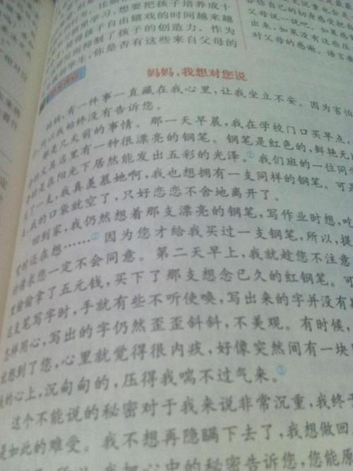 母亲的白色谎言构成