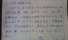 逛公园作文400字