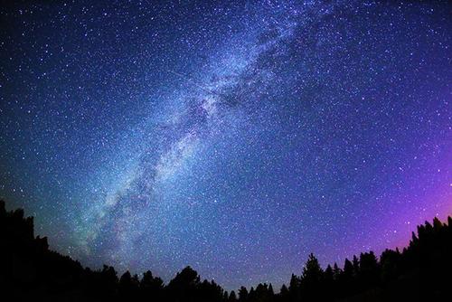 美丽的星空组成