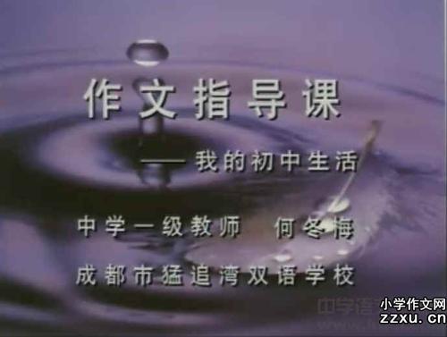 初中生活的回忆