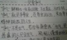 以环境为话题的作文