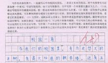 写校园景色的作文