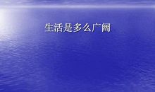 生活是多么广阔读后感