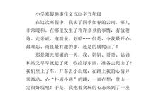 寒假趣事500字作文