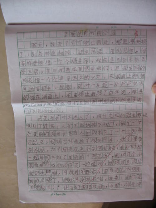 美丽的花园组成