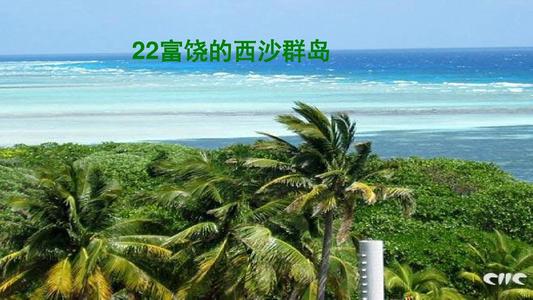 对繁荣的西沙群岛的思考