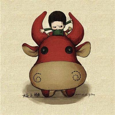 爸爸看完木朵之后