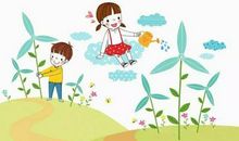 每张纸都是一个孩子