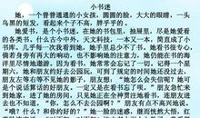 书包的自述作文