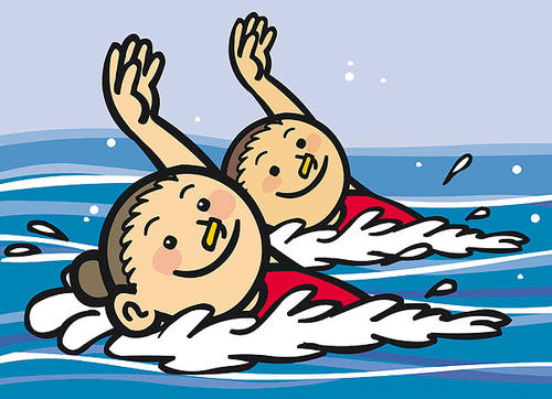 我学会了游泳400字