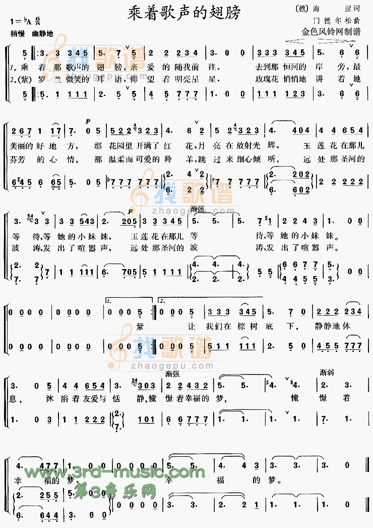 看完之后用歌唱的翅膀
