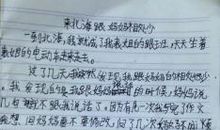 美丽的北海作文