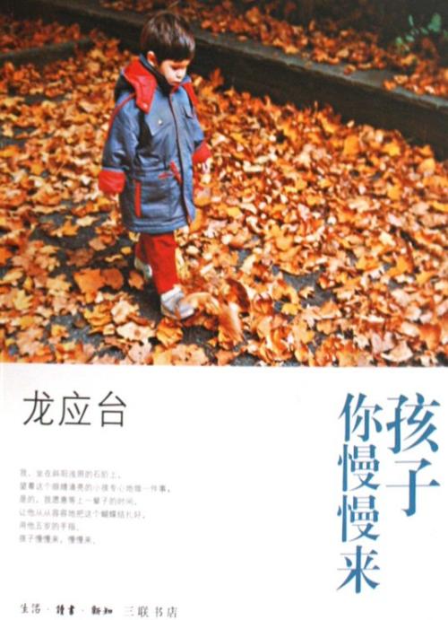 阅读“孩子，慢慢来”后的思考