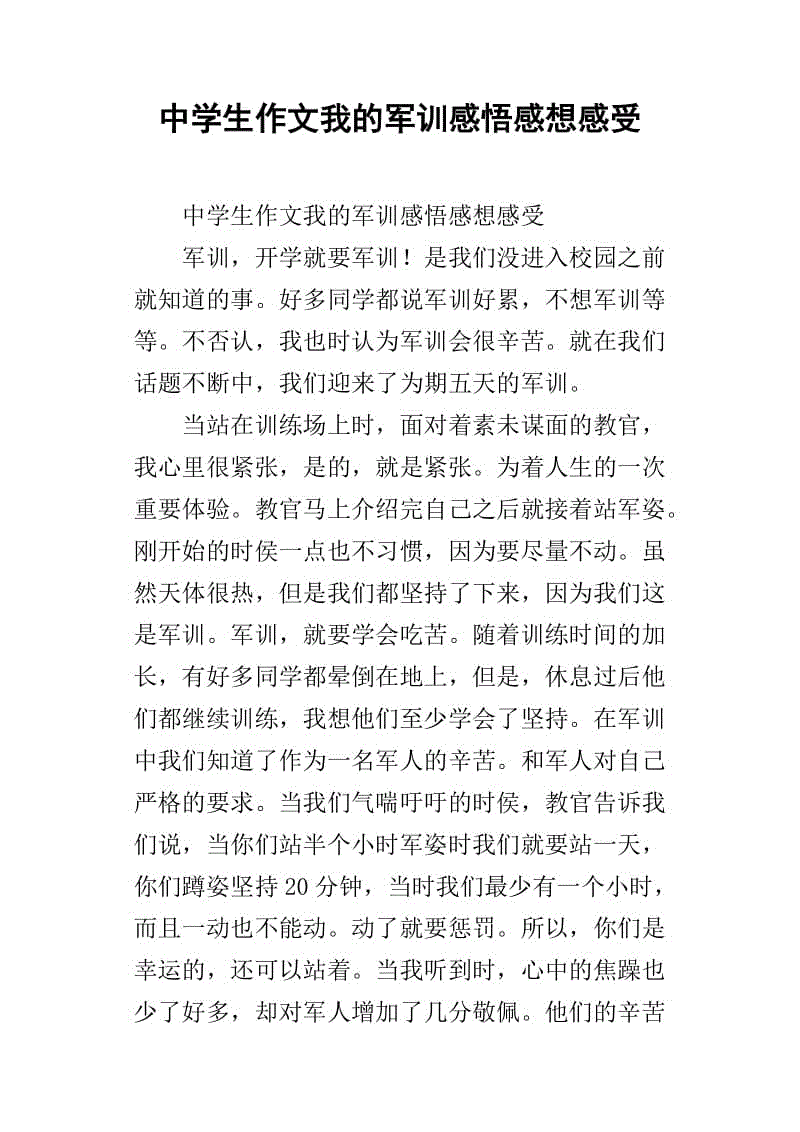 军事训练经验及经验组成