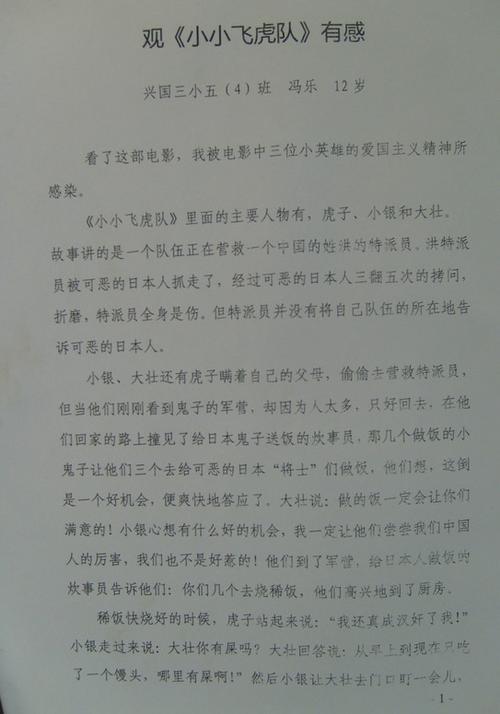 关于电影《小飞虎队》的思考