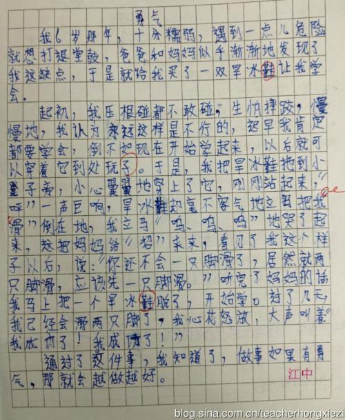 一份陌生人的文章400字