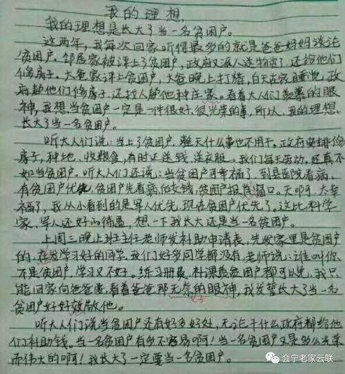 我六年级的理想作文