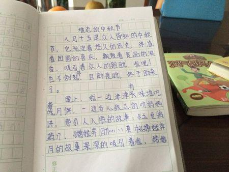 中秋节小学生作文