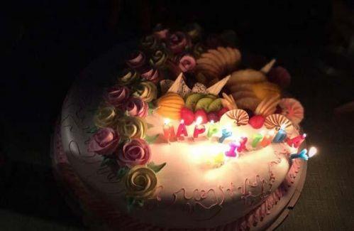 为自己过生日