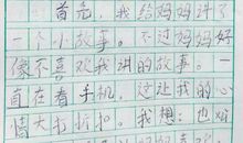 小学生英语日记