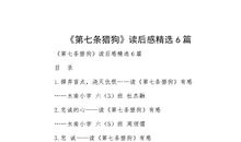 第七条猎狗的读后感