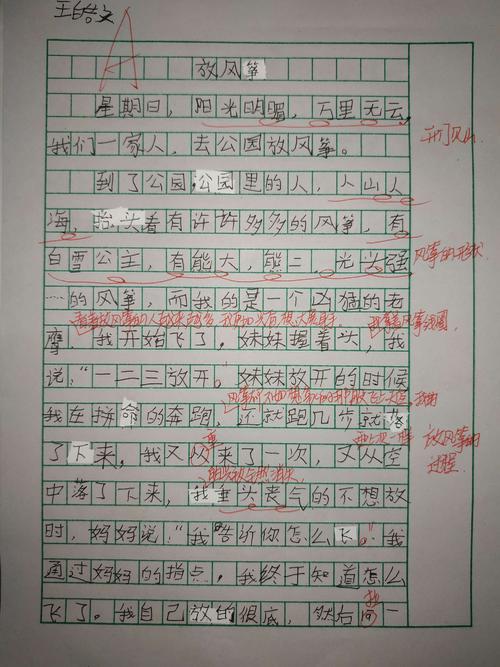 我学会了放风筝