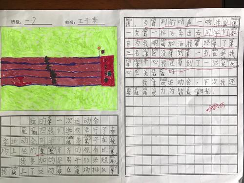 初中春季运动会组成