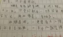 第一次作文300字