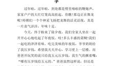 快乐过新年作文