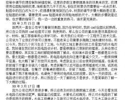 建筑装饰实践日记