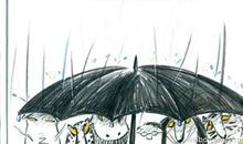 下雨天作文500字