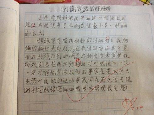 母亲的爱情作文600字