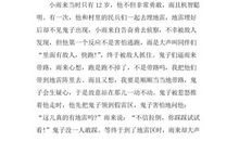 小英雄雨来缩写500字