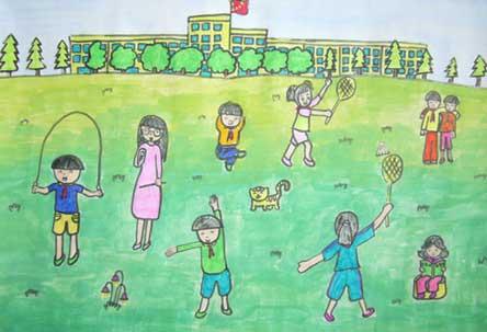 二年级作文课之间十分钟